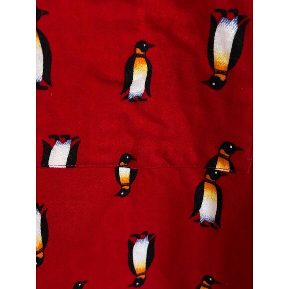Venezia Jeans Night Shirt Pajamas Top Red Penguin Christmas Holidays 18 20 NWT - Picture 5 of 9